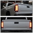 thumbnail image 2 of Spec-D Tuning Matte Black Smoke Full LED Strip Tail Lights w/ White Sequential LED Light Bars and Startup Animation Compatible with 2014-2021 Toyota Tundra, Left + Right Pair Assembly, 2 of 7