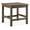 Brown, variant on Oversized Outdoor Side Table, 19.68" Lumber Adirondack Side Table, Weather Resistant Patio Side Table for Poolside, Garden and Front Porch (Brown)