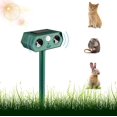 thumbnail image 1 of Ahuyentador de gatos - Ahuyentador de topos - Jardín, Gatos - Ultrasónico - Ahuyentador ultrasónico solar - Batería superpotente - Ahuyentador de topos - Ahuyentador de gatos - Ahuyentador, 1 of 5