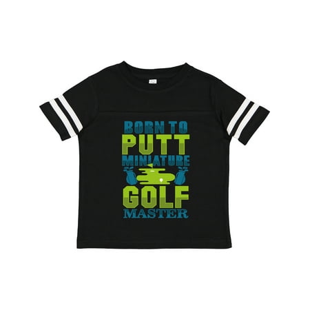 

Inktastic Miniature Golf Master Born to Putt Boys or Girls Toddler T-Shirt