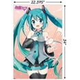 thumbnail image 3 of Hatsune Miku - Music Note Wall Poster, 22.375" x 34", 3 of 5