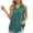 Green, variant on Timegard Womens Tank Top Button up Shirts Sleeveless Lapel V Neck Loose Lightweight Casual Work Tee Summer