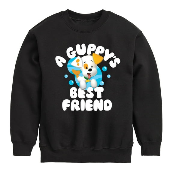 Bubble Guppies - A Guppy's Best Friend - Toddler And Youth Crewneck Fleece Sweatshirt