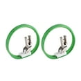 thumbnail image 1 of Uxcell 1''x0.43''x1.38'' #T35 Pie prensatela de doble anillo para máquina de coser de nylon verde 2pcs, 1 of 3