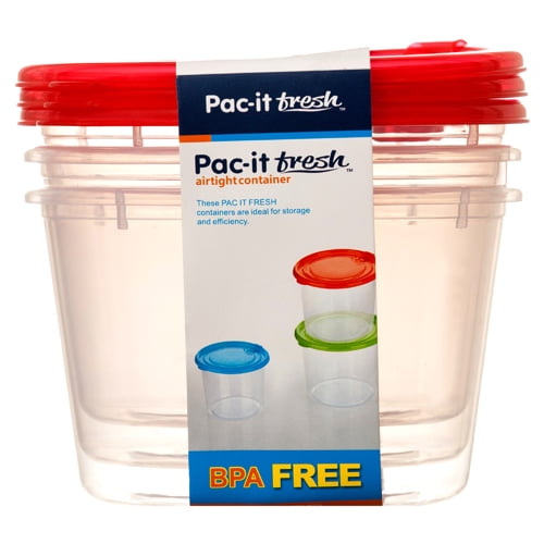 New 331926 Plastic Container Rd 500Ml 3Pc Set 3 Asst Clr 75017P (48Pack) Plasticware Cheap