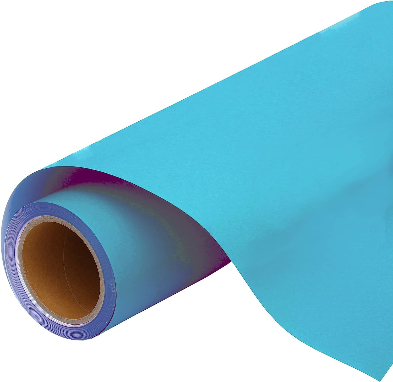 Sky Blue Heat Transfer Vinyl Film HTV | Solid Color | Custom Cut Roll ...