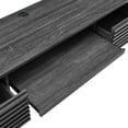 thumbnail image 6 of Modway Render Wall Mount Wood Office Desk in Charcoal, 6 of 10
