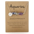 thumbnail image 1 of Original Stone Necklace Original Design 12 Constellations Gravel Combination Necklace Collar Colgante Acero Inoxidable, 1 of 2