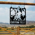 thumbnail image 2 of Craftnamesign Custom Outdoor Chicken Farm Metal Sign, Outdoor Farrm Sign, Farm Animals Sign, 2 of 3