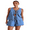 Light Blue, variant on LYMAYTER Women's Denim Set‌ Sleeveless Bow Back Vest High Waist Shorts Casual Two Piece Summer Outfit