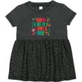 thumbnail image 3 of Inktastic My Godmother Loves Me Girls Girls Baby Dress, 3 of 5