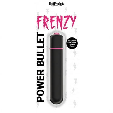 Hottproducts Frenzy Power Bullet Vibrator 10 Speeds Black