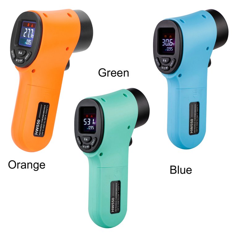 HW550 Handheld Infrared Thermometer Non-contact Temperature --50~550°C LCD  Kitchen Digital Thermometer