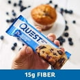 thumbnail image 6 of Quest Protein Bar, 20g Protein, Blueberry Muffin, Gluten Free, 12 Count, 6 of 10