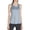 Grey, variant on Women's Scoop Neck Active Racerback Wide Strap Yoga Camisole Basic Tank Top