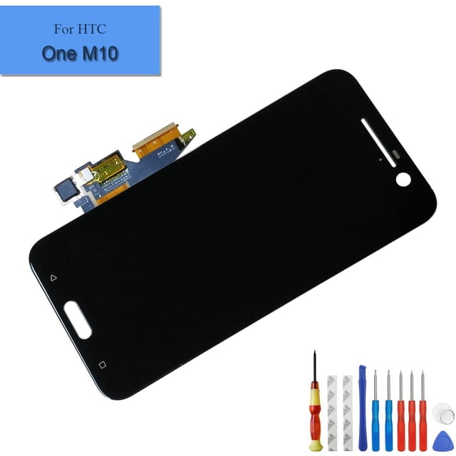 for HTC One M10 M10H LCD Touch Screen Display Replacement Assembly Parts Black + Tools
