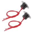 thumbnail image 4 of Temperature Switch, Thermostat Thermal Control Switch 10A 250V 2 Pcs Waterproof High Sensitivity  For Electrical Appliances 20 Degrees Celsius ,50 Degrees Celsius ,80 Degrees, 4 of 8