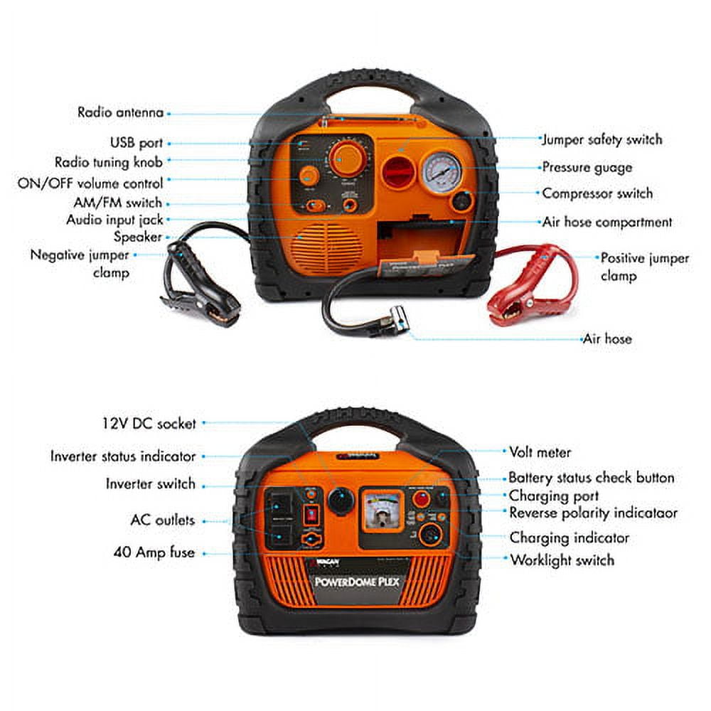 Wagan Power Dome Plex JumpStarter