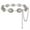 E-Silver, variant on WHIPPY Womens Metal Waist Chain Belt Western Belts for Jeans Dresses