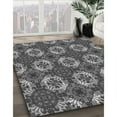 thumbnail image 3 of Ahgly Company Machine Washable Indoor Rectangle Transitional Gunmetal Gray Area Rugs, 6' x 9', 3 of 7
