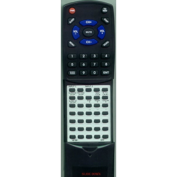 Replacement Remote for SONY 1-467-188-11, 146718811, RT146718811, RMVA3, SAVA3