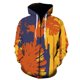 thumbnail image 1 of Sudadera con capucha con estampado 3D de grafiti para hombre, mujer y niño, ropa de calle informal con cremallera, 2024, 1 of 6