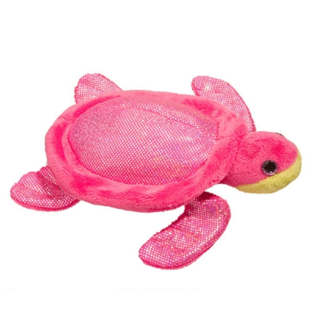 Douglas Cuddle Toys Snappy Pink Turtle, 9"