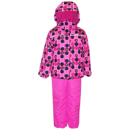 Pulse Little Girls Toddler Snowsuit Ski Jacket and Snow Pants 2T 3T 4T