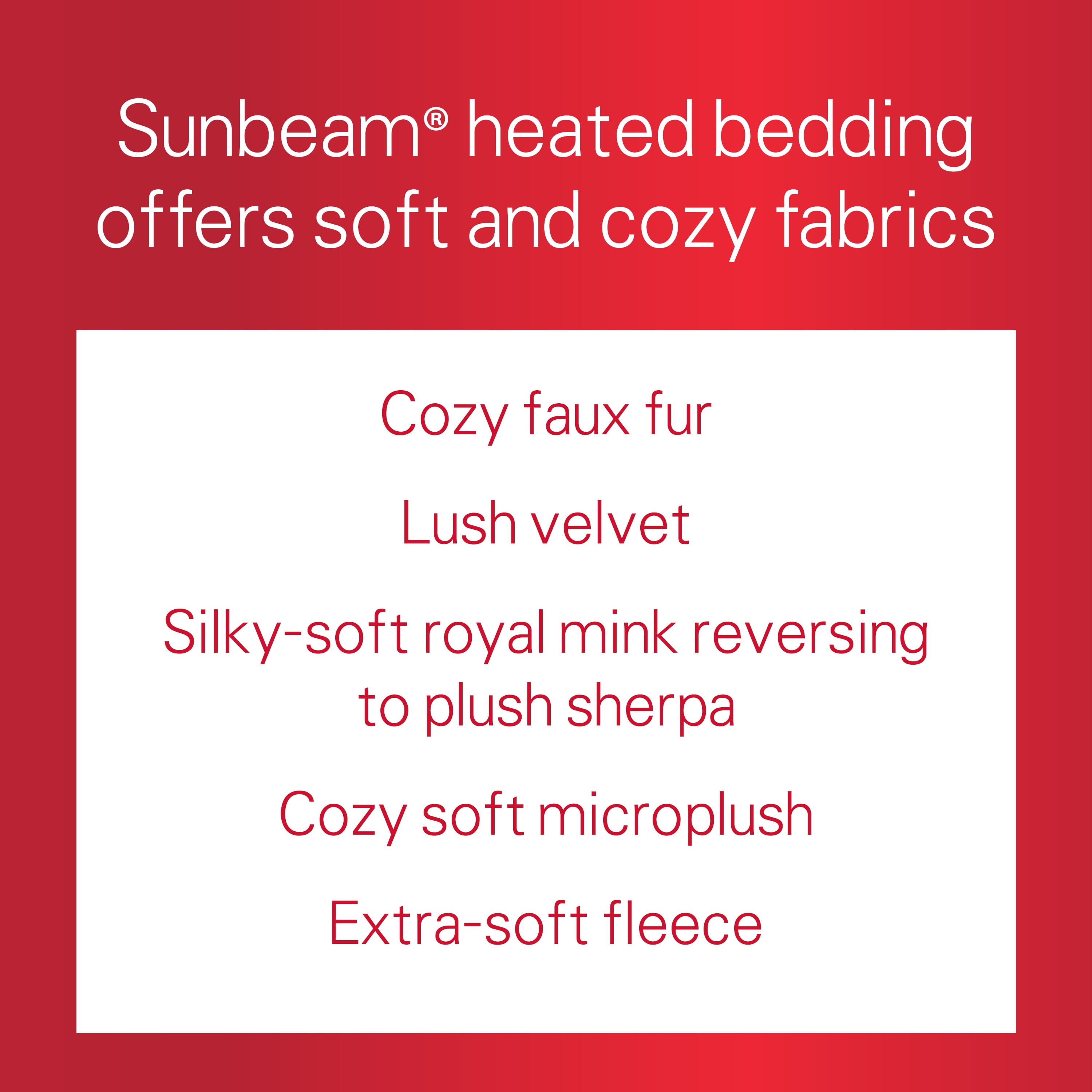 Sunbeam Heated Electric Microplush Throw Blanket, 60" x 50", Tan