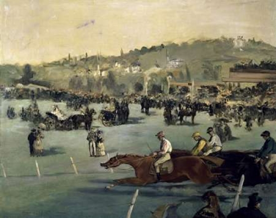 Horse Track Canvas