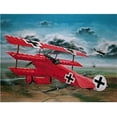 thumbnail image 1 of Fokker DR. I Manfred von Richthofen (04744) 1:28 Scale Airplane Plastic Model Kit, 1 of 5