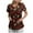 A04_Wine, variant on Towmus Womens Christmas Scrub Tops Cute Print V Neck Short Sleeve Shirts Nurse Uniforms Graphic Blouses with Pockets S-3XL
