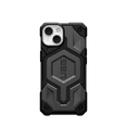 thumbnail image 3 of UAG iPhone 14 Case Silver 6.1" Monarch Pro Built-in Magnet Compatible with MagSafe Charging Rugged Shockproof Dropproof Premium Protective Cover, 3 of 6