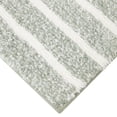 thumbnail image 2 of Mineral Spring Spa Luxe Stripe Polyester Tufted Bath Rug, Restoration Green, 20" x 32", 2 of 7