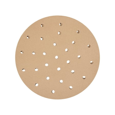 

LSFYSZD Air Fryer Greaseproof Paper Pad Double-sided Non-stick Square / Round Ventilation Hole Baking-resistant Steamer Paper