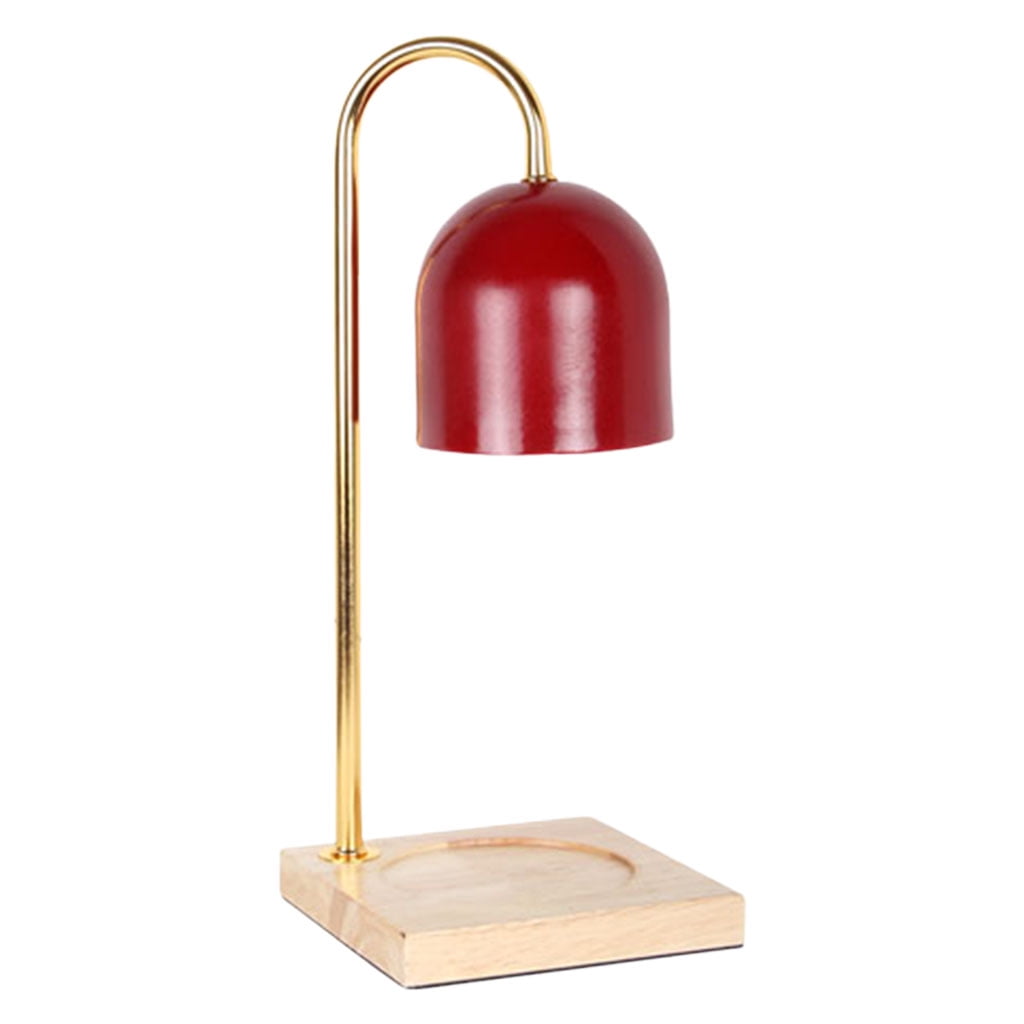 Electric Candle Warmer Lamp, Candle Melting Lamp Base Red