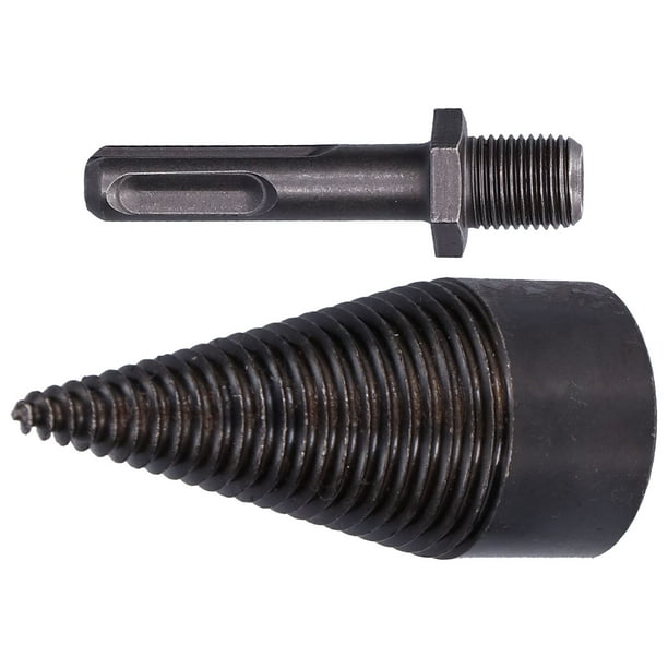 Broca Divisora de Madera, Tornillo De Destornillador De División De Alta Dureza Compatibilidad Fuerte Cortar Cono De Madera Para Taladro De Impacto De Martillo Eléctrico, ANGGREK Otros