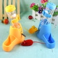 thumbnail image 5 of Visland Pet Drinking Bottle with Food Container Base Hut Hanging Water Feeding Bottles Auto Dispenser for Hamsters Rats Small Animals Ferrets Rabbits Small Animals, 5 of 6