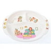 Panda Superstore PS-BAB166802011-HIROCO00905 High Quality 3 Section Childrens Plate, Set of 2