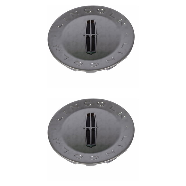 Kit 2 Tapones De Rin Centro OEM 18" x 7.5 Mark Lt de 2007 a 2008 Ford Original