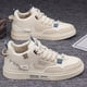 thumbnail image 1 of Zapatillas de skate de caña alta para hombre con buen agarre y cordones transpirables., 1 of 5