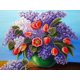 thumbnail image 1 of EverShine Diamond Mosaic Lilac Cross Stitch Diamond Painting Full Square Flowers Picture Rhinestone Bead Embroidery Handmade ArtSquare Drill 80x60cm Gao Jinjia LED, 1 of 2