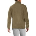 thumbnail image 2 of Hat and Beyond Men's Ultra Soft Polar Fleece Full Zip Side Pockets Breathable Jacket, 2 of 6