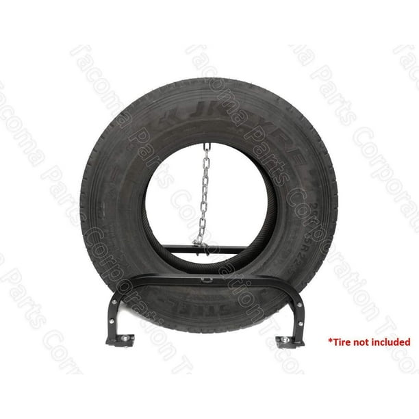 Freightliner Volvo Semi Truck Single Spare Tire Holder Behind Cab