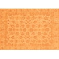 thumbnail image 1 of Ahgly Company Indoor Rectangle Abstract Orange Modern Area Rugs, 4' x 6', 1 of 4