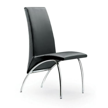 Creative Images International Dining Chair in Black (Set of 2)