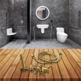 thumbnail image 2 of Bgsha Solution Complète pour Bidet Ensemble de Pulvérisateur de Toilette Mural, 2 of 10