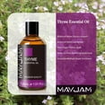 thumbnail image 2 of MAYJAM 30ML Thyme Essential Oils for Soap Candle Making, Hair Care, Spa Massage, Yoga, Thyme Oils for Skin, 2 of 10