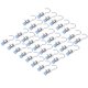 thumbnail image 1 of Fiudx Pinzas para Ropa, Perchero Ahorrador de Espacio, Pinza de Acero Inoxidable Duradera, Percha Giratoria Resistente Al Viento, Ideal para Guardarropa, Organizador de Espacios Pequeños, Juego de 30, 1 of 1