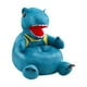 thumbnail image 1 of Silla de dinosaurio para niños, sofá de animales de dibujos animados, silla con reposabrazos para usos múltiples, asiento de apoyo para regalo de Azul, 1 of 9